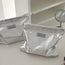 Tiitaa.com × Tiitaa: Burst Flash Cosmetic Bag runway look in Silver