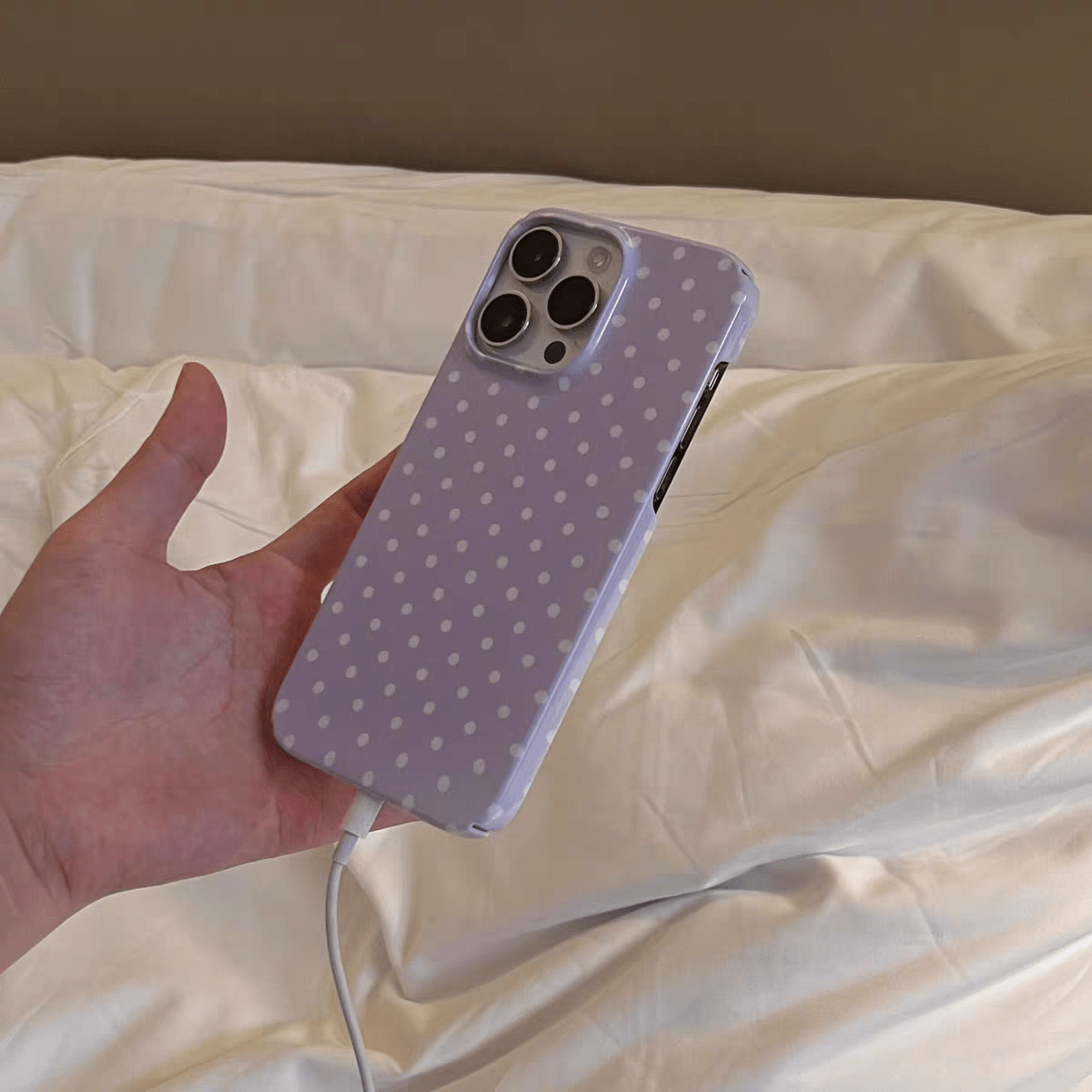 Tiitaa.com × Tiitaa: Polka Dot Phone Shell runway look in IPHONE 16