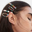 Tiitaa.com × Tiitaa: Rhinestone Hairpin Set runway look in Colorful