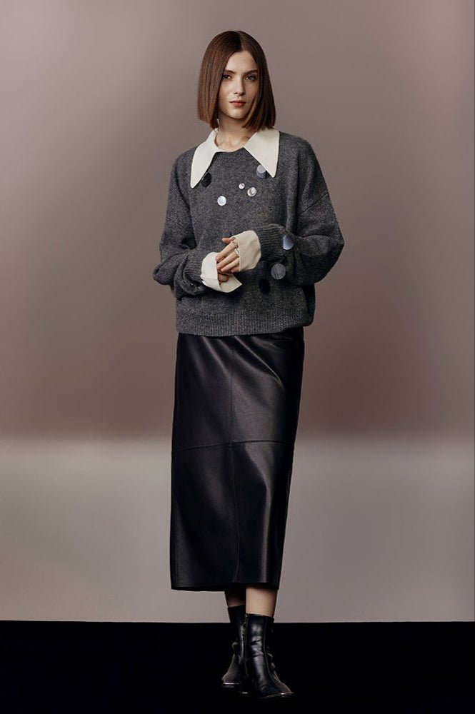Tiitaa.com × Tiitaa: Sequined Wool Coat(Check Below Same Price With Tmall） runway look in 6 - 8