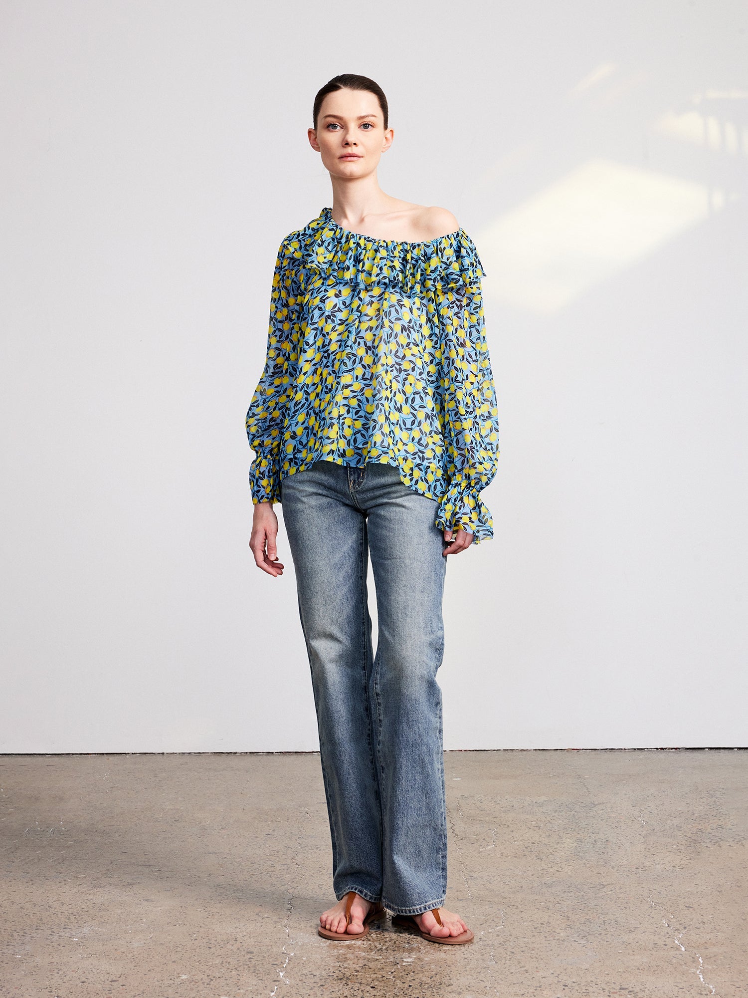 Tiitaa.com × Tiitaa: Mulberry Silk Ruffle Lace Blouse(Check Below Same Price With Taobao） runway look in 6 - 8