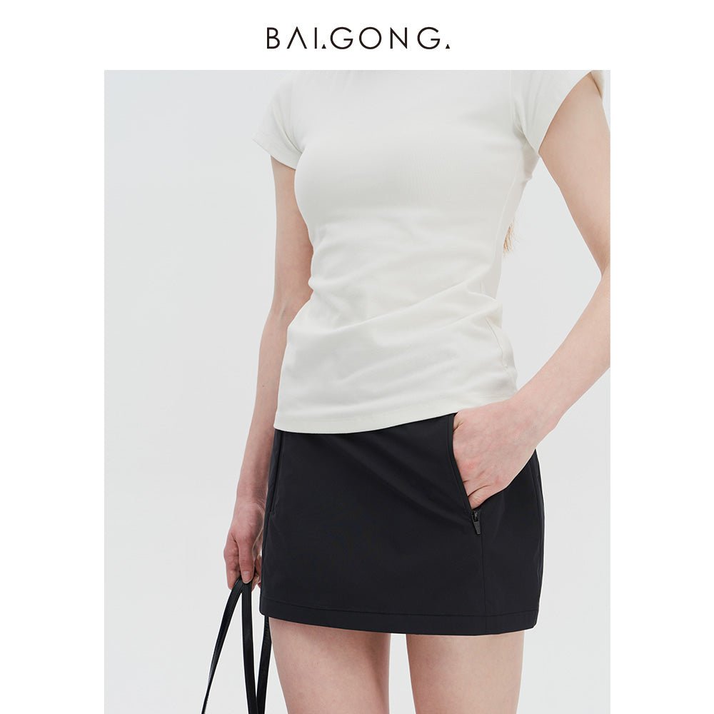 Tiitaa.com × Tiitaa: High - waisted Hip - hugging Culottes(Check Below Same Price With Tmall） runway look in 4