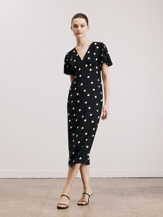 Tiitaa.com × Tiitaa: Polka Dot Vintage Dress(Check Below Same Price With Taobao） runway look in 6 - 8