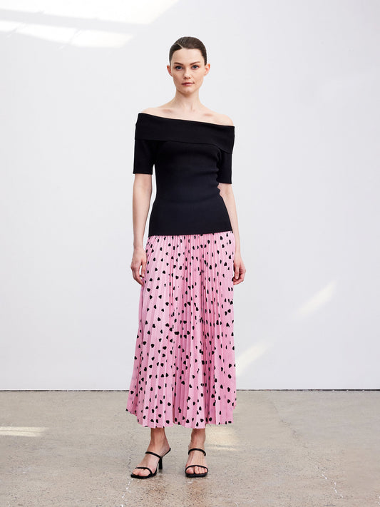 Tiitaa.com × Tiitaa: Polka Dot Pleated Bustier(Check Below Same Price With Taobao） runway look in 6 - 8