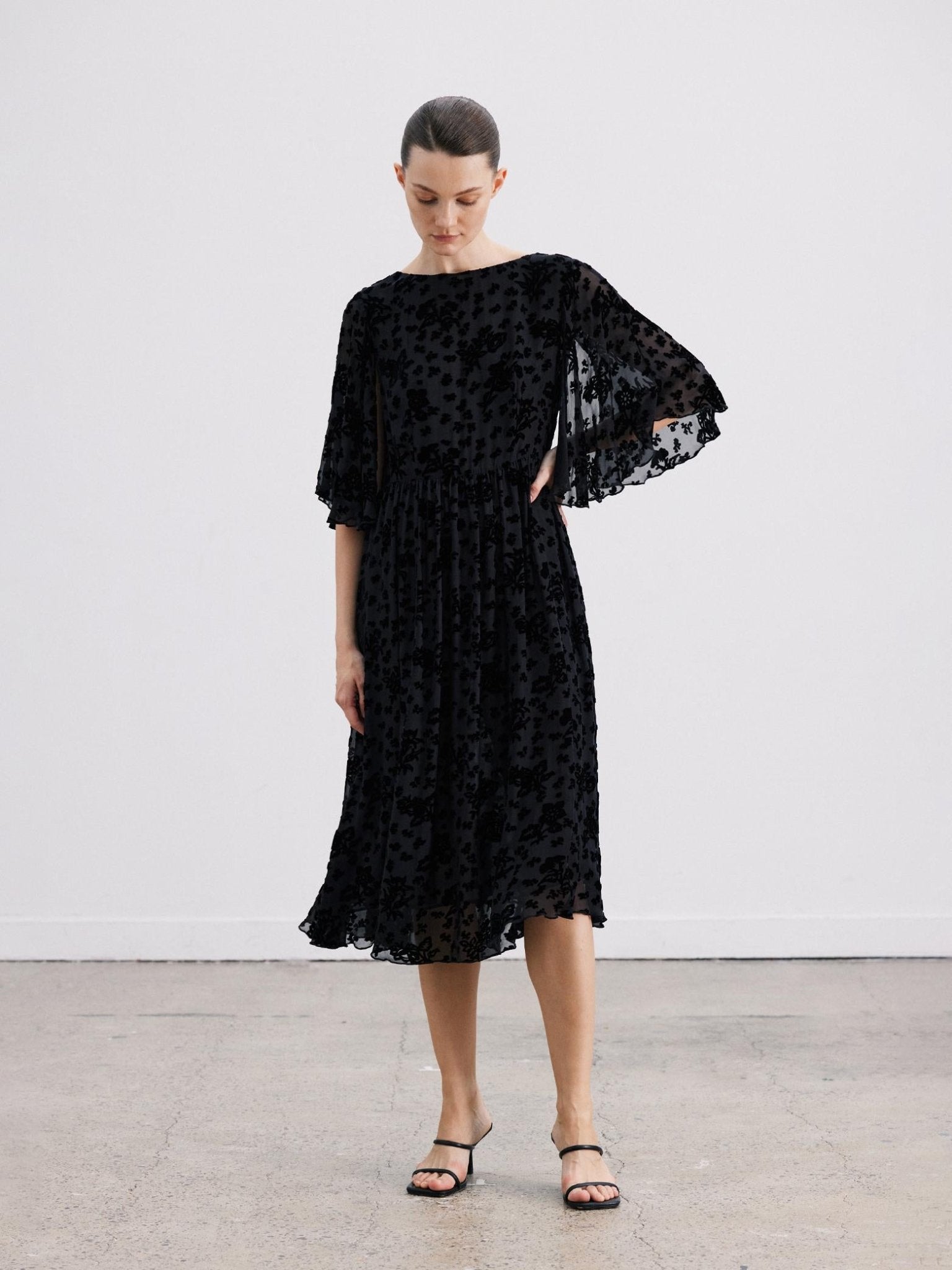 Tiitaa.com × Tiitaa: Mulberry Silk One Neck Dress(Check Below Same Price With Taobao） runway look in 6 - 8