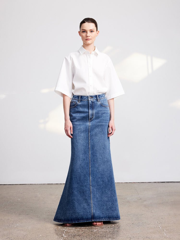 Tiitaa.com × Tiitaa: Five - quarter Sleeve Collar Shirt(Check Below Same Price With Taobao） runway look in 6 - 8
