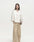 Tiitaa.com × Tiitaa: Nine - minute Sleeve Silhouette Short Shirt(Check Below Same Price With Tmall） runway look in White