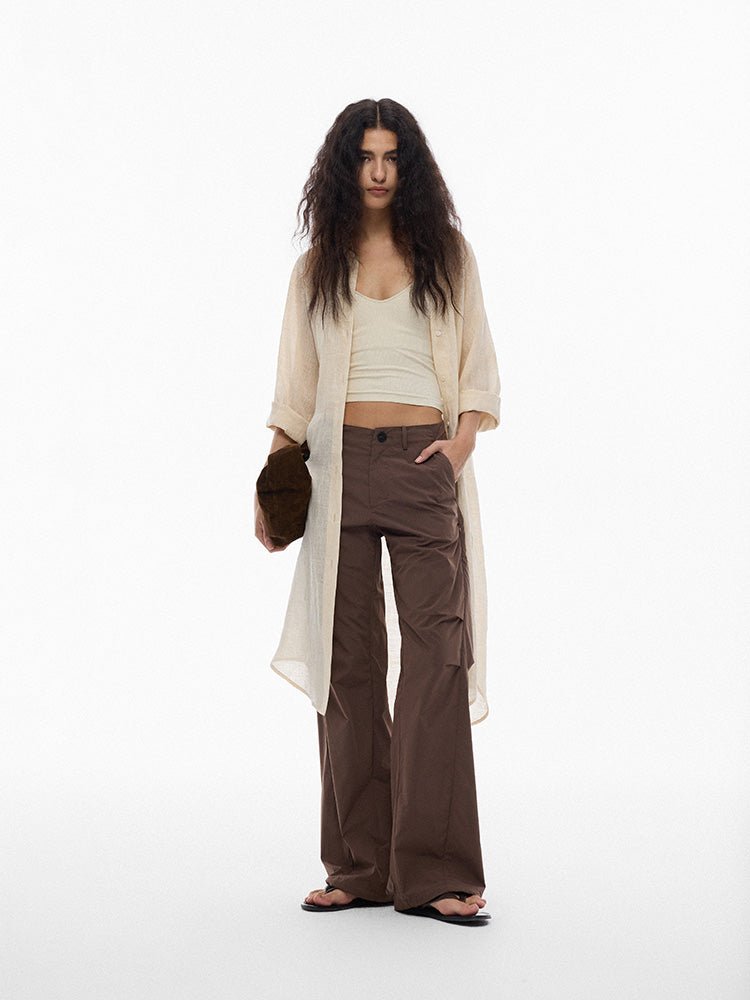 Tiitaa.com × Tiitaa: Versatile Commuter Work Pants(Check Below Same Price With Tmall） runway look in Curry