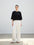 Tiitaa.com × Tiitaa: Cotton Sequin Embroidery Short Sleeve(Check Below Same Price With Taobao） runway look in Black