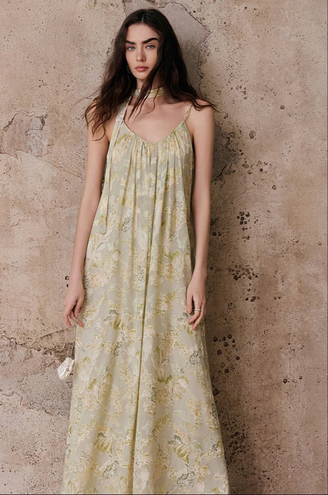 Tiitaa.com × Tiitaa: Embossed Silk Dress(Check Below Same Price With Tmall） runway look in 0 - 2