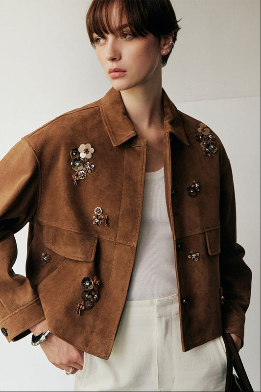 Tiitaa.com × Tiitaa: Leather Lapel Shirt(Check Below Same Price With Tmall） runway look in 4