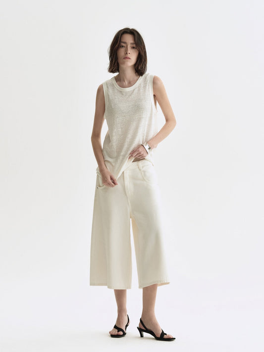 Tiitaa.com × Tiitaa: Straight Jeans Pants(Check Below Same Price With Tmall） runway look in Beige