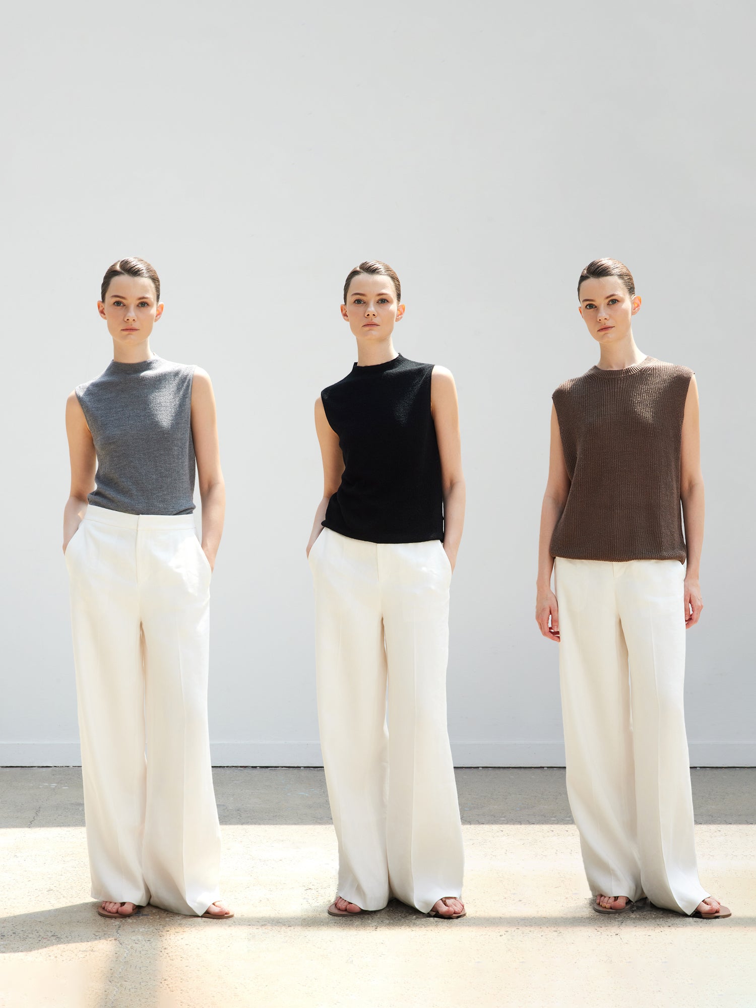 Tiitaa.com × Tiitaa: Linen Straight Pants(Check Below Same Price With Taobao） runway look in 6 - 8