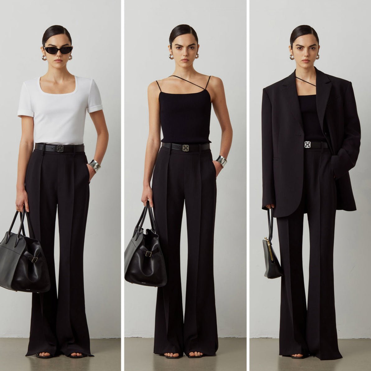 Tiitaa.com × Tiitaa: Side Slit Flared Pants(Check Below Same Price With Tmall） runway look in 0 - 2