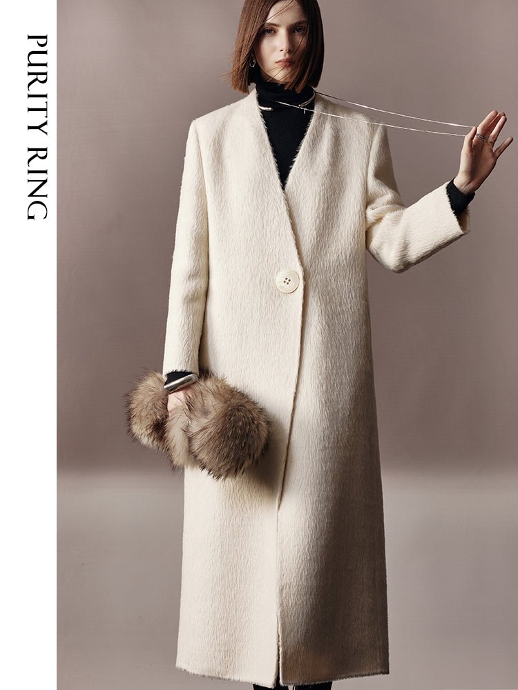 Tiitaa.com × Tiitaa: Classic H - shaped Alpaca Coat(Check Below Same Price With Tmall） runway look in 6 - 8