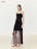 Tiitaa.com × Tiitaa: Embroidered Irregular Mesh Half Skirt(Check Below Same Price With Tmall） runway look in Black