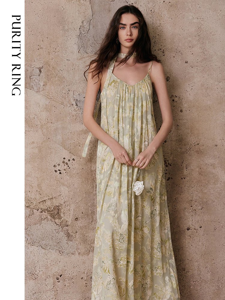 Tiitaa.com × Tiitaa: Embossed Silk Dress(Check Below Same Price With Tmall） runway look in 0 - 2