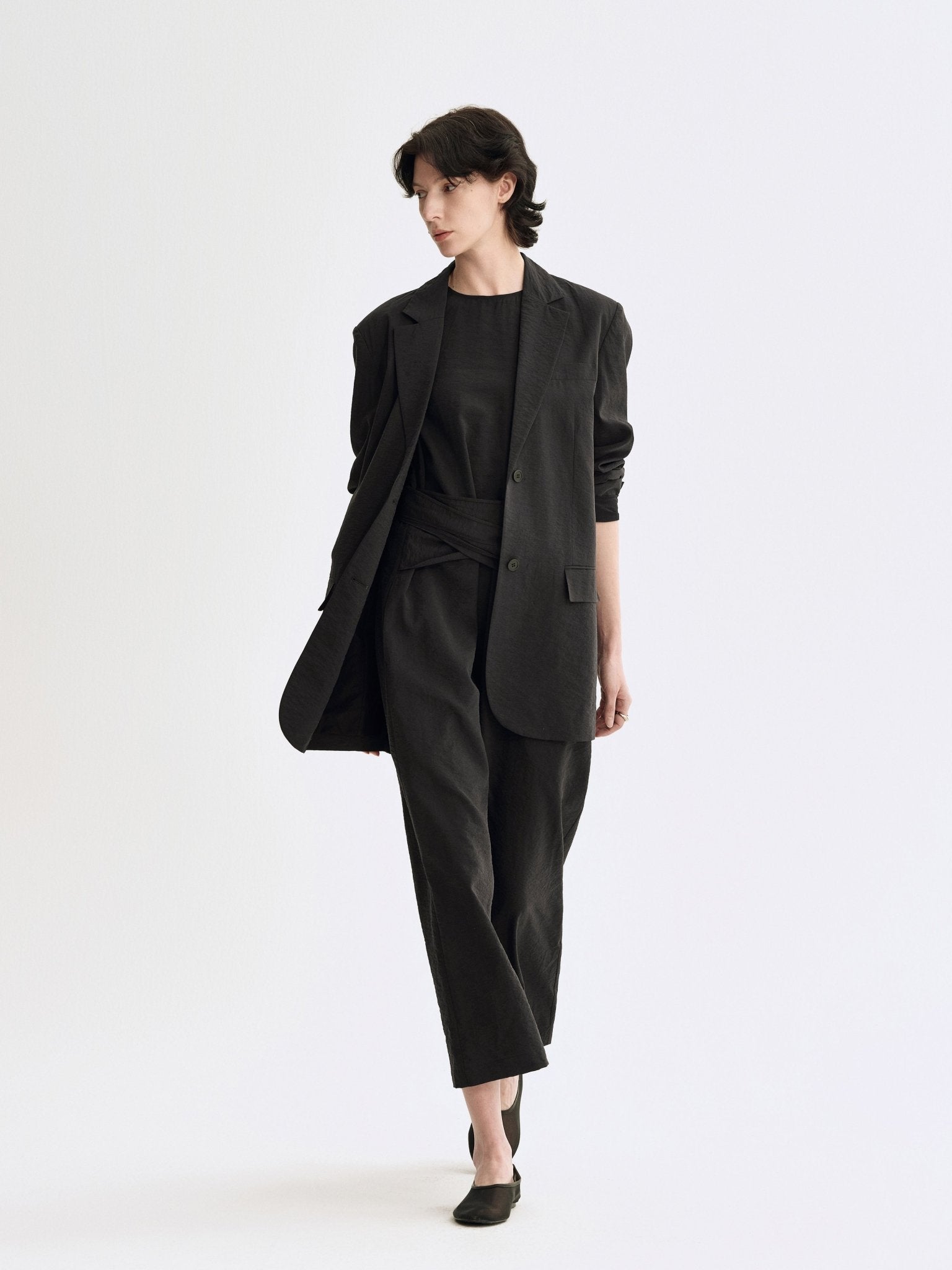 Tiitaa.com × Tiitaa: Design Loose Dress(Check Below Same Price With Tmall） runway look in Black