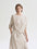 Tiitaa.com × Tiitaa: Twisted Side Tie Long Sleeve Dress(Check Below Same Price With Tmall） runway look in Almond