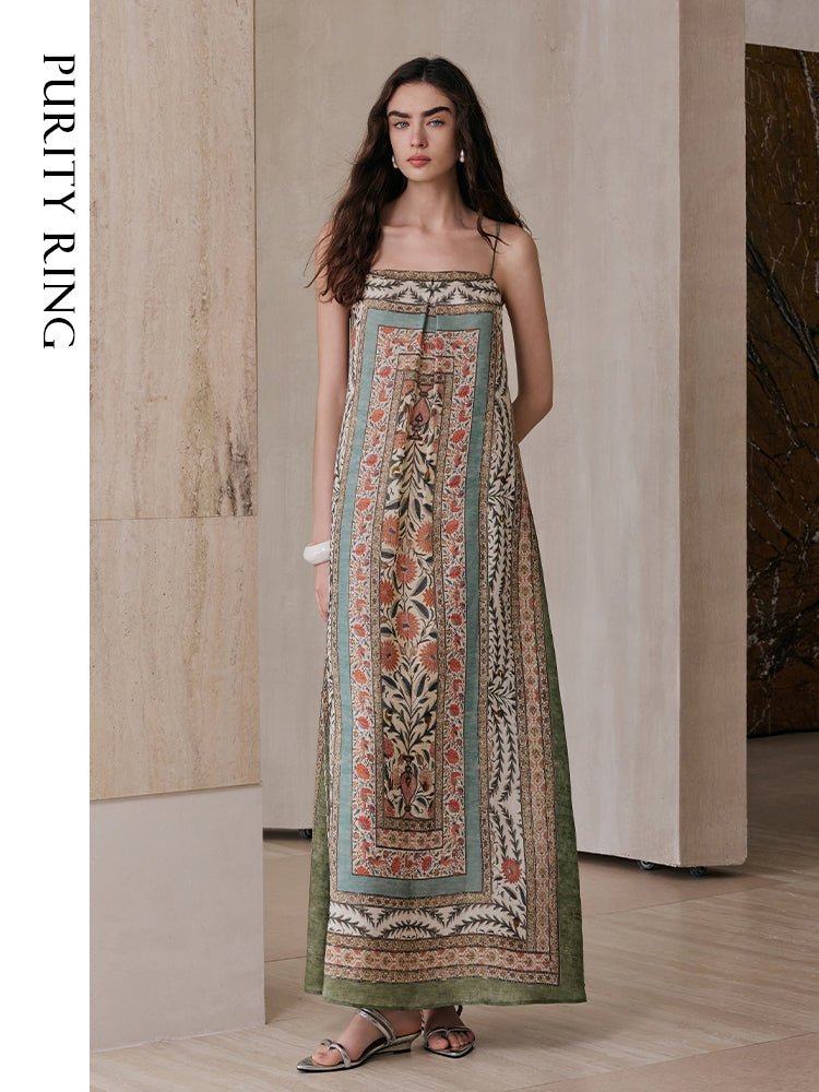 Tiitaa.com × Tiitaa: Bohemian Vacation Halter Dress(Check Below Same Price With Tmall） runway look in 0 - 2