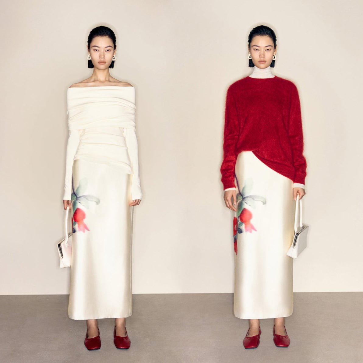 Tiitaa.com × Tiitaa: New Chinese Elegant Half Skirt(Check Below Same Price With Tmall） runway look in 4