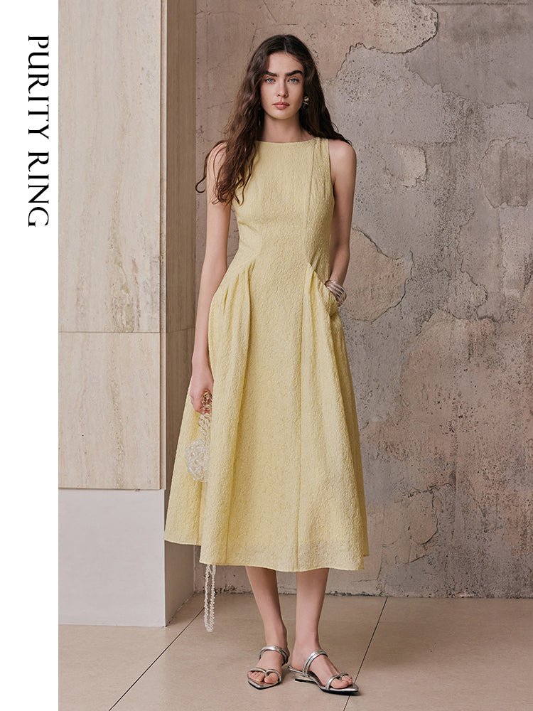 Tiitaa.com × Tiitaa: Jacquard Sleeveless Dress(Check Below Same Price With Tmall） runway look in 0 - 2