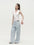 Tiitaa.com × Tiitaa: Cotton Straight Leg Pants(Check Below Same Price With Tmall） runway look in Light Blue