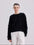 Tiitaa.com × Tiitaa: Fringe Pullover Sweater(Check Below Same Price With Taobao） runway look in Black