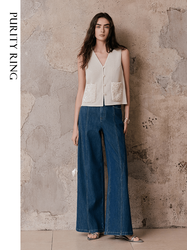 Tiitaa.com × Tiitaa: Relaxed Sense Of Knitted Vest(Check Below Same Price With Tmall） runway look in 4