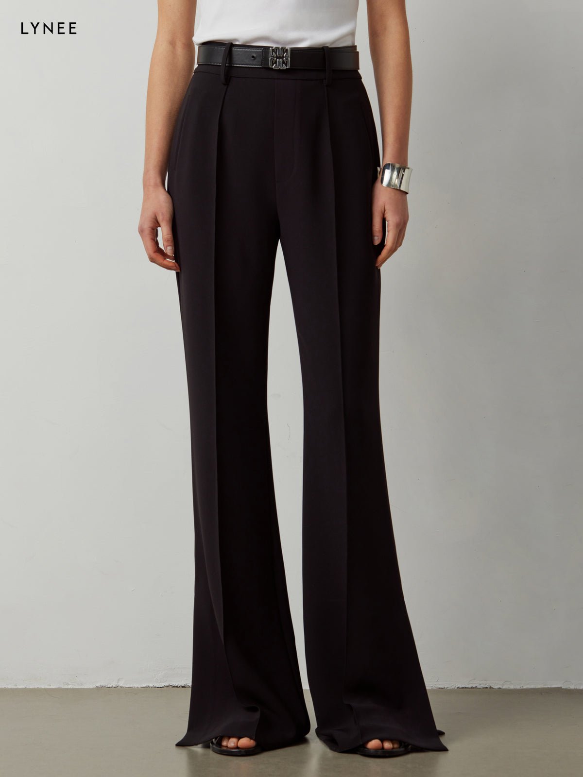 Tiitaa.com × Tiitaa: Side Slit Flared Pants(Check Below Same Price With Tmall） runway look in 0 - 2