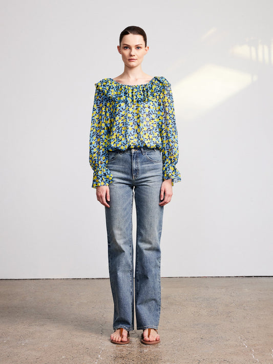Tiitaa.com × Tiitaa: Mulberry Silk Ruffle Lace Blouse(Check Below Same Price With Taobao） runway look in 6 - 8