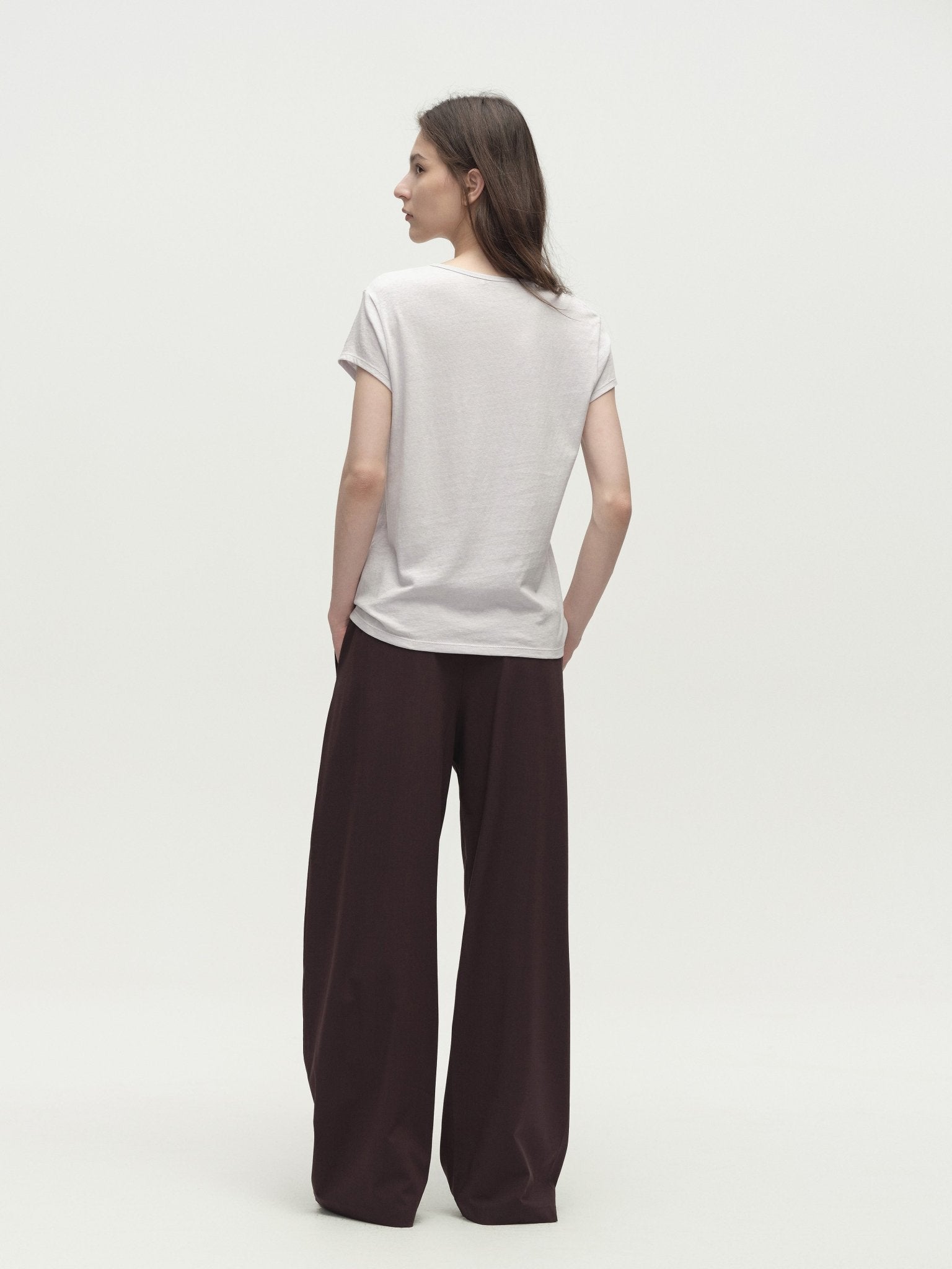 Tiitaa.com × Tiitaa: Lightweight Elastic Waist Casual Pants(Check Below Same Price With Tmall） runway look in Curry