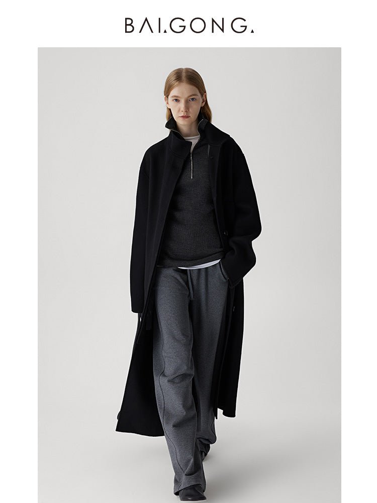 Tiitaa.com × Tiitaa: Casual Sweatpants(Check Below Same Price With Tmall） runway look in Dark Gray