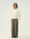 Tiitaa.com × Tiitaa: Sickle Cut Straight Leg Pants(Check Below Same Price With Tmall） runway look in Gray curry