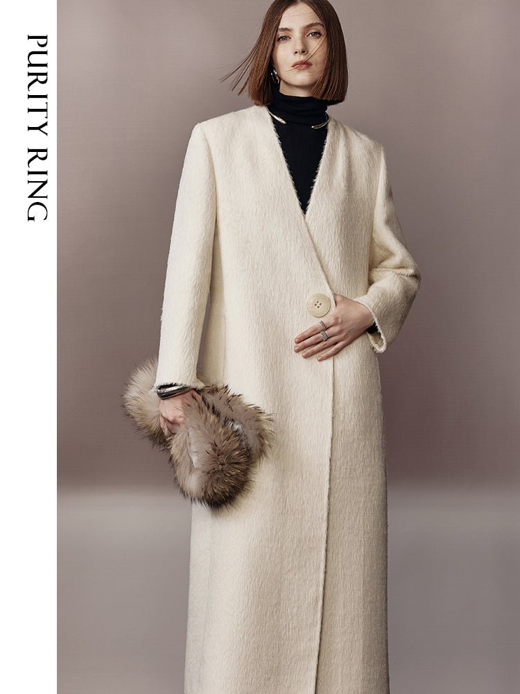 Tiitaa.com × Tiitaa: Classic H - shaped Alpaca Coat(Check Below Same Price With Tmall） runway look in 6 - 8