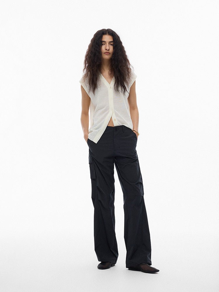 Tiitaa.com × Tiitaa: Versatile Commuter Work Pants(Check Below Same Price With Tmall） runway look in Black