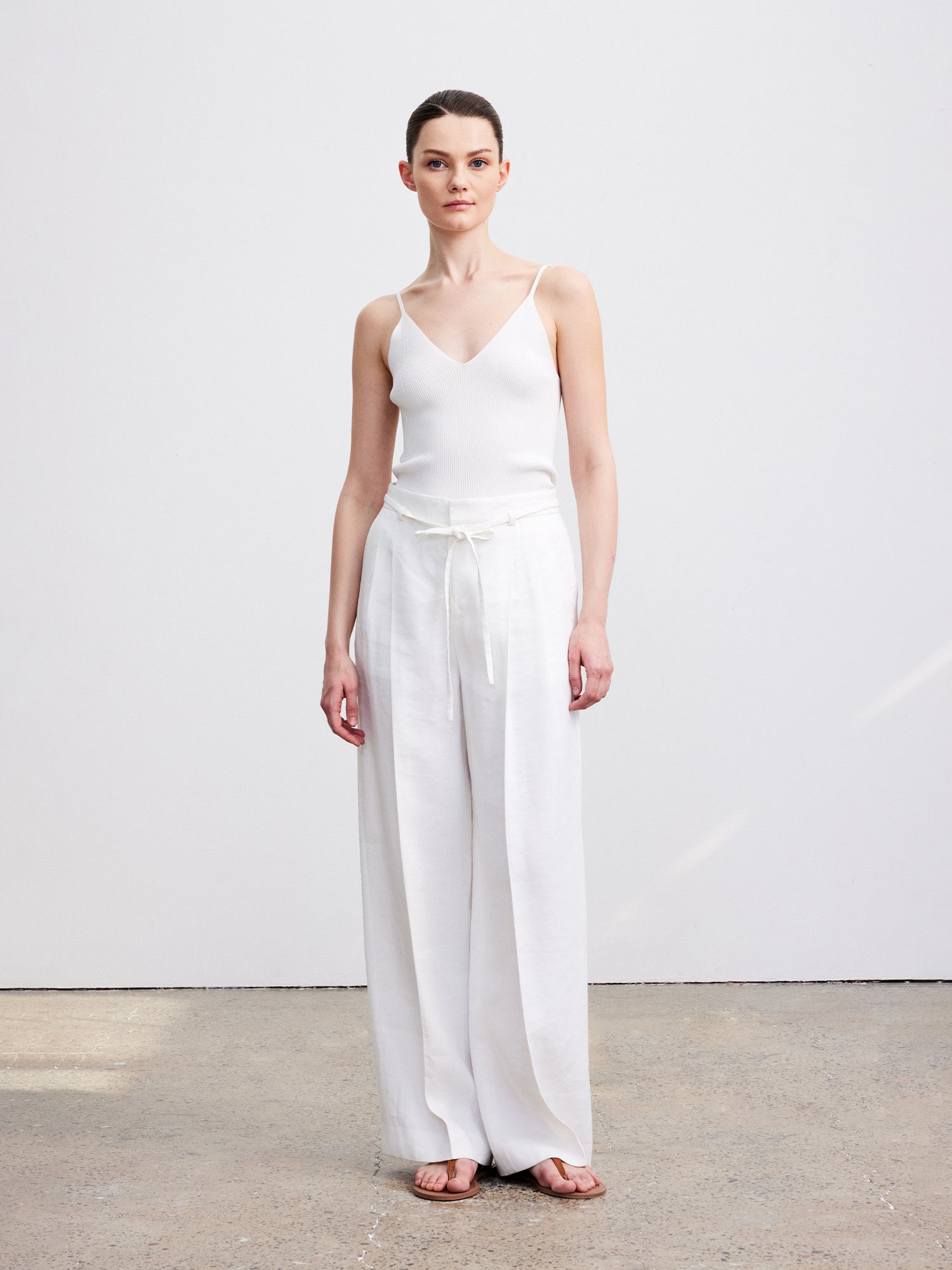 Tiitaa.com × Tiitaa: Linen Wide - legged Pants(Check Below Same Price With Taobao） runway look in 6 - 8