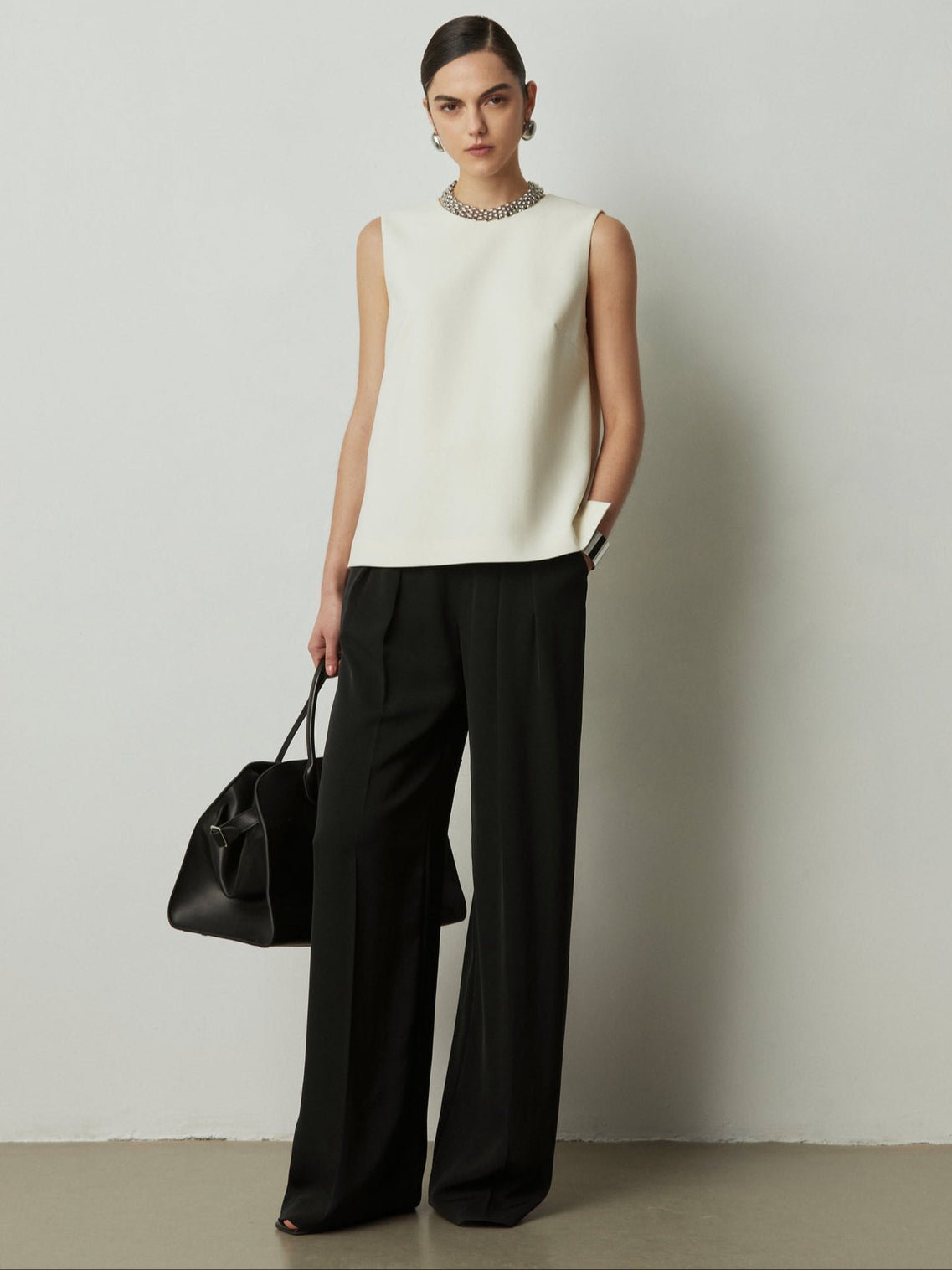 Tiitaa.com × Tiitaa: Classic H - shaped Straight - leg Pants(Check Below Same Price With Tmall） runway look in 0 - 2