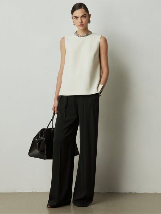 Tiitaa.com × Tiitaa: Classic H - shaped Straight - leg Pants(Check Below Same Price With Tmall） runway look in 0 - 2