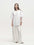 Tiitaa.com × Tiitaa: Textured High - waisted Wide - leg Pants(Check Below Same Price With Tmall） runway look in White