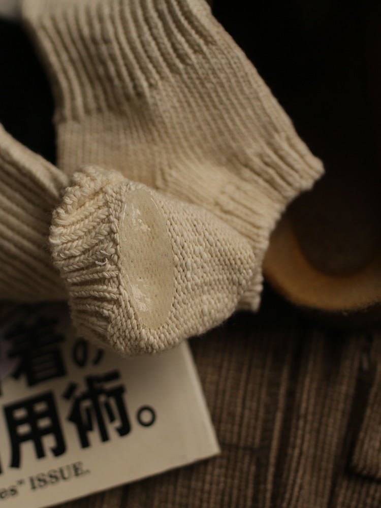 Tiitaa.com × Tiitaa: Crewel Socks runway look in Beige