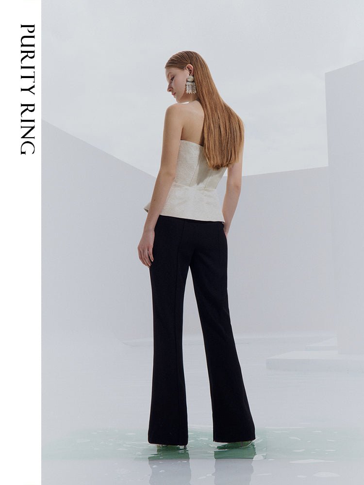 Tiitaa.com × Tiitaa: Champagne Jacquard Satin Sheath Top(Check Below Same Price With Tmall） runway look in 0