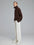 Tiitaa.com × Tiitaa: Casual Straight - leg Pants(Check Below Same Price With Taobao） runway look in Beige
