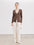 Tiitaa.com × Tiitaa: V - Neck Slim Fit Knit Cardigan(Check Below Same Price With Taobao） runway look in Curry color