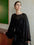 Tiitaa.com × Tiitaa: Textured Ruffled Chiffon Blouse(Check Below Same Price With Tmall） runway look in Black