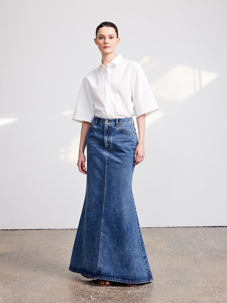Tiitaa.com × Tiitaa: Five - quarter Sleeve Collar Shirt(Check Below Same Price With Taobao） runway look in 6 - 8