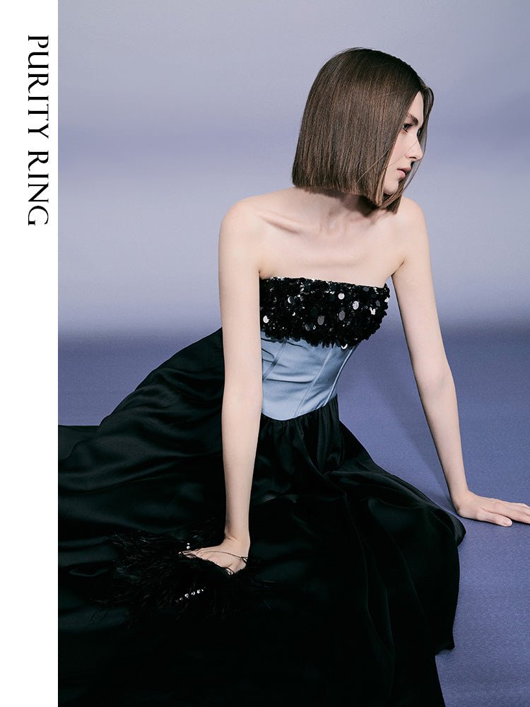 Tiitaa.com × Tiitaa: Contrasting Dress(Check Below Same Price With Tmall） runway look in 0 - 2