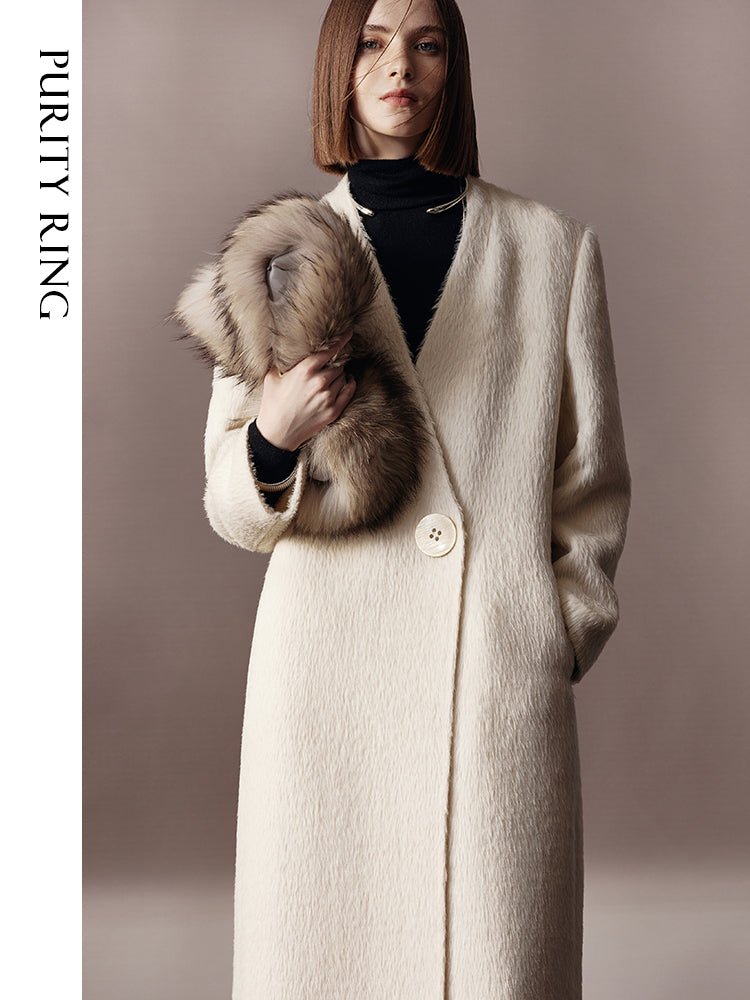 Tiitaa.com × Tiitaa: Classic H - shaped Alpaca Coat(Check Below Same Price With Tmall） runway look in 6 - 8