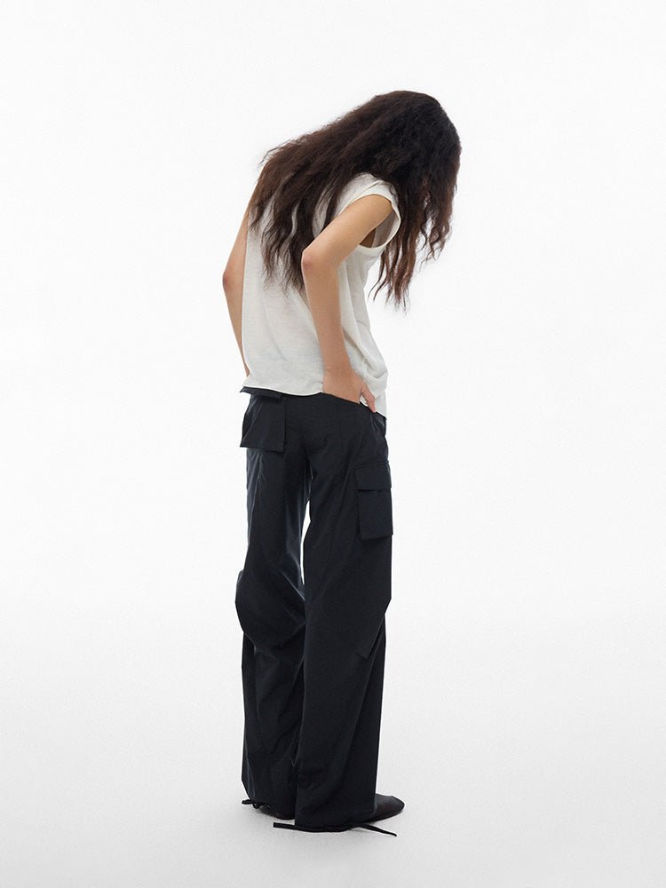 Tiitaa.com × Tiitaa: Versatile Commuter Work Pants(Check Below Same Price With Tmall） runway look in Black