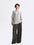 Tiitaa.com × Tiitaa: Round Neck Long Sleeve Shirt(Check Below Same Price With Tmall） runway look in Silver Gray